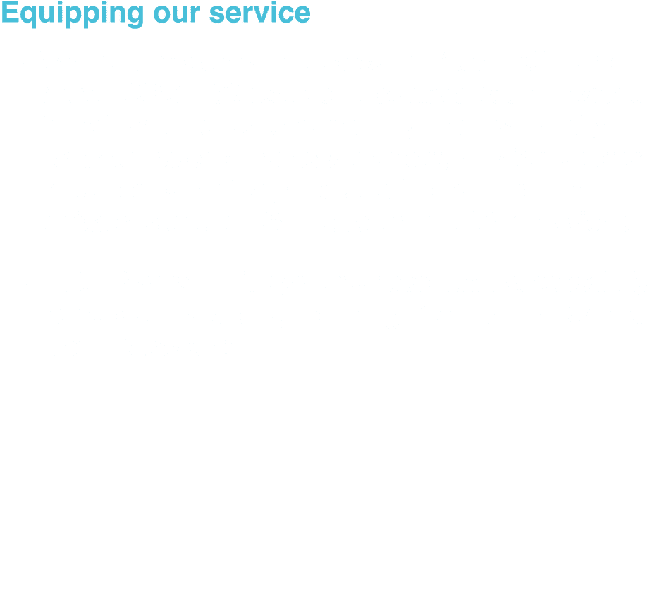 Equipping our service Vehicle transformation: between March 2021 and March 2023, 138 new vehicles have been provided ...