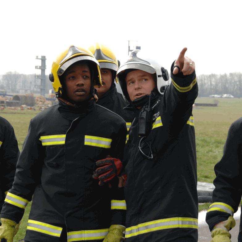Firefighter training