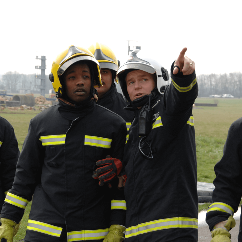 Firefighter training Firefighter training