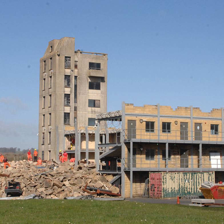 High rise building training ground