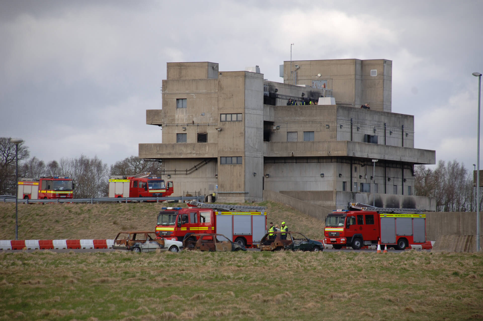 Fire training building